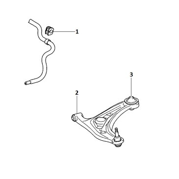 SIBERIAN BUSHING/シベリアンブッシング スタビライザー用ウレタンブッシュ カローラフィールダー ZRE142 Frサスペンション 2個 1-01-737 48815-12340