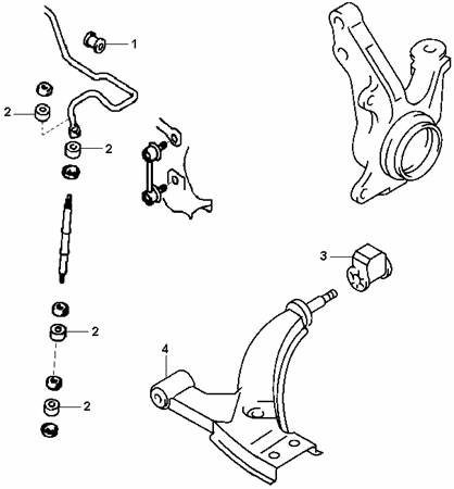 SIBERIAN BUSHING/シベリアンブッシング ロワアーム後方用ウレタンブッシュ カローラ EE90 Fr サスペンション 1個 1-06-493 48655-12010/48655-12060