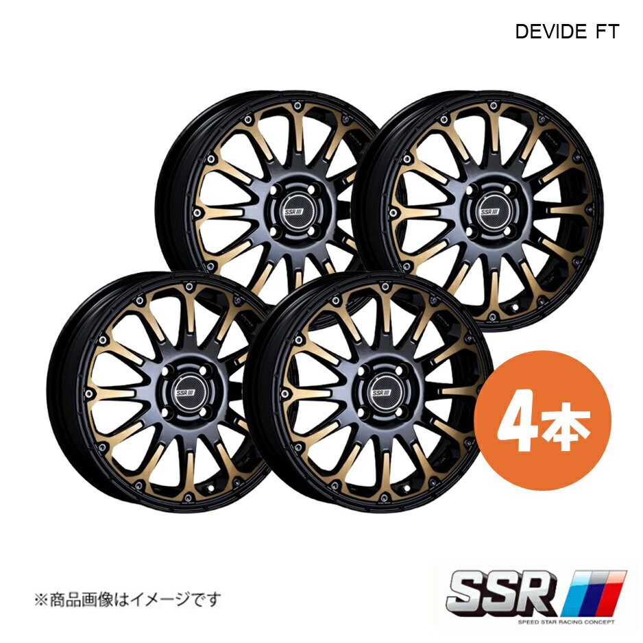 SSR  DEVIDE FT ۥ 4  LA650S ե󥯥 (SA)155.0J 4-100 INSET45 ǥץɡ