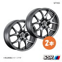 SSR エスエスアール GTV03 ホイール 2本 RAV4 MXAA54 Adventure オフロードパッケージ【19×8.5J 5-114.3 INSET38 グラファイトガンメタ】(2)