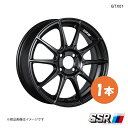 SSR エスエスアール GTX01 ホイール 1本 カローラフィールダー NKE165G ハイブリッド【16×6.5J 4-100 INSET48 フラットブラック】(2)