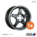 SSR エスエスアール GTX03 ホイール 1本 ソリオ MA37S HYBRID MX【15×5.0J 4-100 INSET45 マシンドグラファイトガンメタ+スモーククリア】(2)