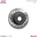 STI エスティーアイ ドリルドディスク F 2枚セット WRX STI VA アプライド:A/B/C ST26300ST020×2