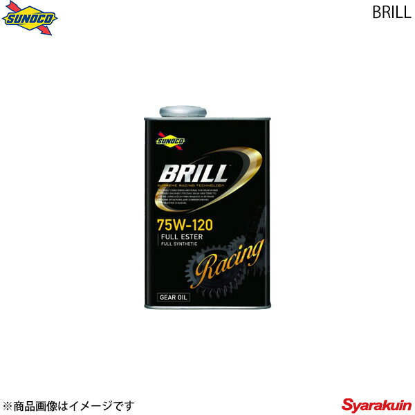 楽天市場】sunoco スノコ ギアオイル brill gear ブリル ギア 75w－90 