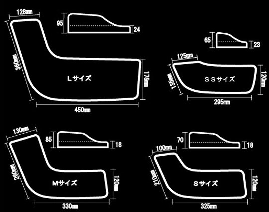 TAKE OFF テイクオフ 汎用カップスポイラー Lサイズ FRP製 CPF0040