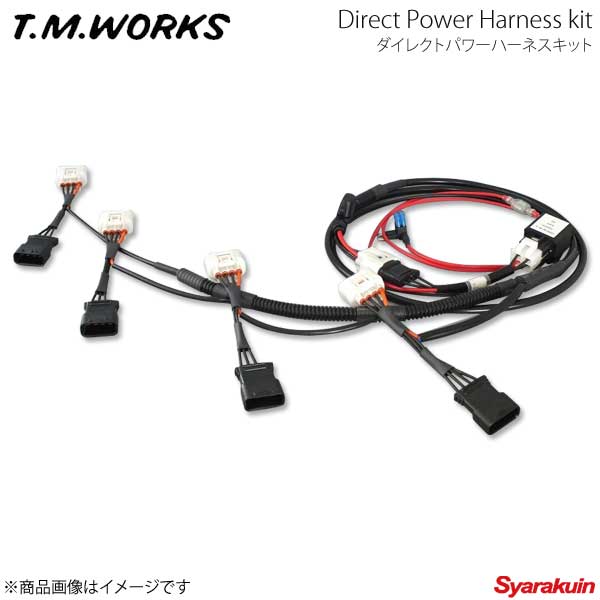 T.M.WORKS ダイレクトパワーハーネスキット エアウェイブ GJ1/GJ2 1500cc L15A 05.4〜10.8 DP1038