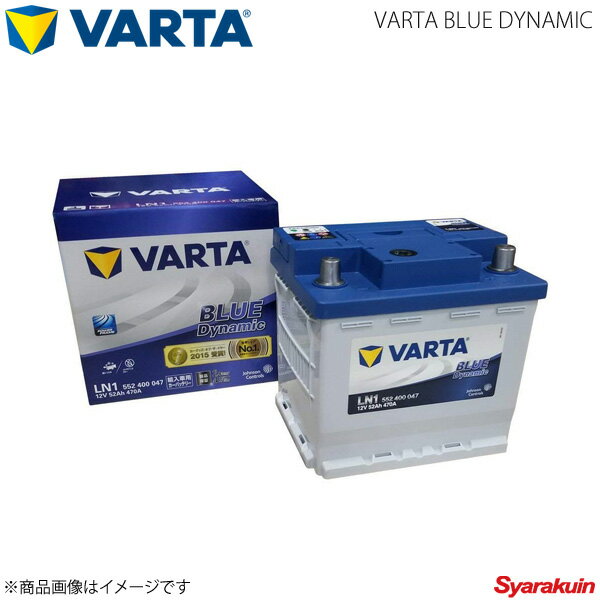 VARTA/ファルタ SC 430 DBA-UZZ40 3UZFE 2005.08-2010.07 VARTA BLUE DYNAMIC LN3 新車搭載時:LN3