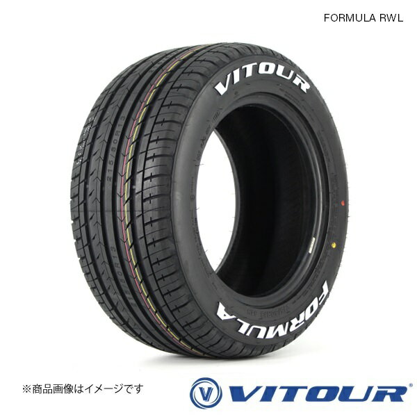 VITOUR FORMULA RWL 235/50R13 89H 1本 夏タイヤ サマータイヤ ホワイトレター レーシー ヴィツァー フォーミュラ