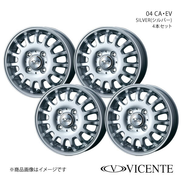 VICENTE/04 EV エブリイワゴン DA17W アルミホイール4本セット0035665×4