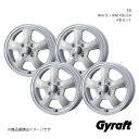 Gyraft/5S ライフ JC1/JC2 ホイール 4本セット 0041119×4【15×4.5J 4-100 INSET45 WHITE/RIM POLISH】(2)