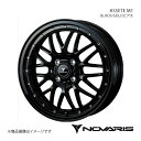 NOVARIS/ASSETE M1 サクラ B6AW ホイール 1本 0041061【16×5.0J 4-100 INSET45 BLACK/GOLDピアス】(2)