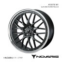 NOVARIS/ASSETE M1 セルシオ 30系 アルミホイール1本【18×8.0J 5-114.3 INSET42 GUN-META/RIM POLISH】0041075