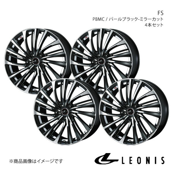 LEONIS/FS RENAULT メガーヌ BBM5P アルミホイール4本セット【19×8.0J 5-114.3 INSET50 PBMC】00400×4