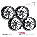 F ZERO/FZ-1 マークX 130系 G's/GR SPORT ホイール 4本セット 0038973×4【19×8.0J5-114.3 INSET48 ダイヤモンドブラック】(2)