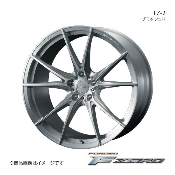 F ZERO/FZ-2 デリカD:5 CV5W アルミホイール4本セット【19×8.0J5-114.3 INSET38 ブラッシュド】0039006×4