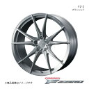 F ZERO/FZ-2 デリカD:5 CV1W 2019/2～ 4WD アルミホイール1本【20×8.5J 5-114.3 INSET38 ブラッシュド】0039016