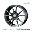 F ZERO/FZ-2 インサイト ZE4 アルミホイール1本【18×8.0J 5-114.3 INSET45 ダイヤモンドブラック】0039003