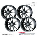 F ZERO/FZ-2 カローラスポーツ 210系 A10系 純正タイヤサイズ(215/40-18) ホイール 4本セット 0038999×4【18×7.5J5-100 INSET45 ダイヤモンドブラック】(2)