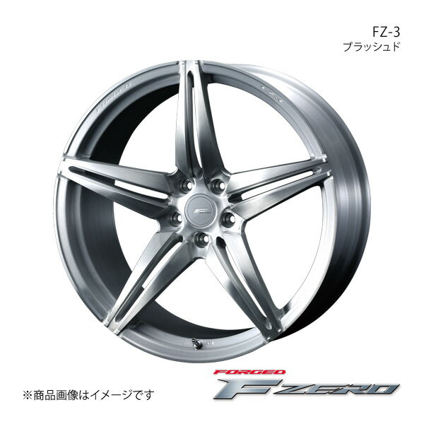 F ZERO/FZ-3 デリカD:5 CV5W アルミホイール4本セット【18×7.5J5-114.3 INSET38 ブラッシュド】0039455×4