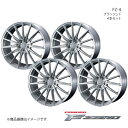 F ZERO/FZ-4 エクストレイル T30 純正タイヤサイズ(225/45-19) ホイール 4本セット 0039944×4【19×8.0J 5-114.3 INSET45 ブラッシュド】(2)