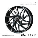 LEONIS/IT プレオプラス LA300系 ホイール 1本 0040557【15×4.5J 4-100 INSET45 PBMC(パールブラック/ミラーカッ...