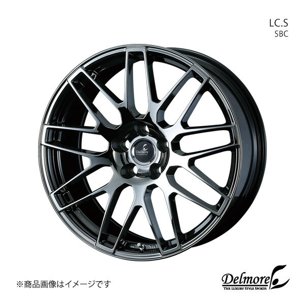 Delmore/LC.S セルシオ 30系 アルミホイール1本【19×8.0J 5-114.3 INSET40 SBC】0041091