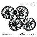LEONIS/LM スペイド 140系 FF 14インチ車 ホイール 4本セット 0040775×4【15×5.5J 4-100 INSET43 PBMC】(2)