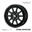 WEDS-ADVENTURE/MUD VANCE 06 ムーヴ L170系 ホイール 1本 0040201【14×4.5J 4-100 INSET45 FULL MAT BLACK】(2)