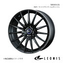LEONIS/NAVIA 05 エスティマ 50系 ホイール 1本 0036268【17×7.0J 5-114.3 INSET42 MBP(マットブラック リムポリッシュ)】(2)