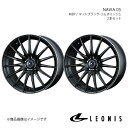 LEONIS/NAVIA 05 アルファード 10系 FF ホイール 2本セット 0036268×2【17×7.0J 5-114.3 INSET42 MBP】(2)