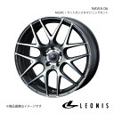 LEONIS/NAVIA 06 ヴォクシー 70系 5ナンバー車 アルミホイール1本【18×7.0J 5-114.3 INSET53 MGMC(マットガンメタマシニングカット)】0037624