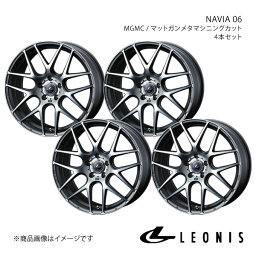 LEONIS/NAVIA 06 スカイラインクーペ V36 4ポットキャリパー アルミホイール4本セット【19×8.0J 5-114.3 INSET43 MGMC】0037631×4