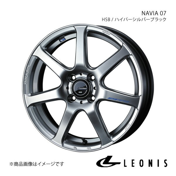 LEONIS/NAVIA 07 ミラトコット LA550系 アルミホイール4本セット【15×4.5J4-100 INSET45 HSB】0039555×4