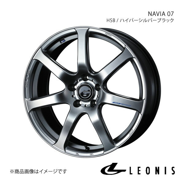 LEONIS/NAVIA 07 インサイト ZE4 アルミホイール4本セット【17×7.0J5-114.3 INSET42 HSB】0039569×4