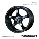 WedsSport/RN-05M デリカD:5 CV1W 2019/2～ アルミホイール1本【19×8.5J 5-114.3 INSET45 GLOSS BLACK】0072919