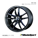 WedsSport/RN-55M エクリプスクロス GK/GL系 アルミホイール1本【18×8.0J 5-114.3 INSET35 BBM】0072949