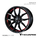 NOVARIS/ROHGUE VF スイフトスポーツ ZC32S アルミホイール1本【17×7.0J 5-114.3 INSET53 ピアノブラック/レッドライン】0040069