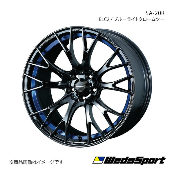 WedsSport/SA-20R CR-V RT/RW アルミホイール1本【18×7.5J 5-114.3 INSET45 BLC2】0072740