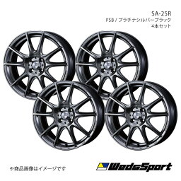 WedsSport/SA-25R ステラ LA100系 アルミホイール4本セット【16×5.0J 4-100 INSET45 PSB】0073690×4