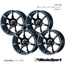 WedsSport/SA-75R インプレッサWRX STI GDB 純正タイヤサイズ(235/45-17) アルミホイール4本セット【17×7.5J 5-114.3 INSET45 BLC2】0074041×4