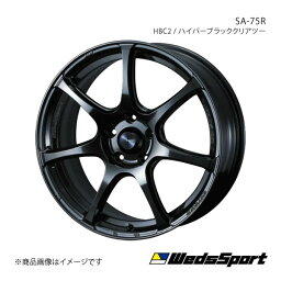 WedsSport/SA-75R インプレッサWRX STI GRB/GRF/GVB/GVF アルミホイール1本【18×8.5J 5-114.3 INSET50 HBC2】0074034