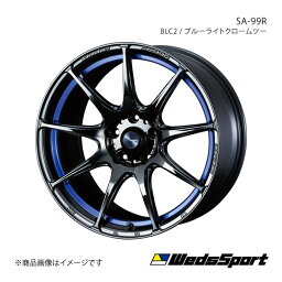 WedsSport/SA-99R CX-30 DM系 FF アルミホイール1本【18×7.5J 5-114.3 INSET45 BLC2】0073907