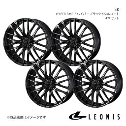 LEONIS/SK ハリアーPHEV 80系 アルミホイール4本セット【19×8.0J 5-114.3 INSET43 HYPER BMC】0040970×4