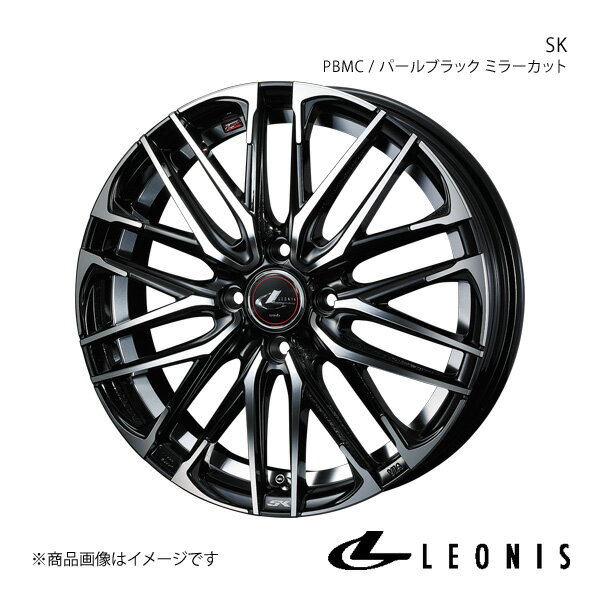 LEONIS/SK ムーヴキャンバス LA850系 アルミホイール4本セット【14×4.5J4-100 INSET45 PBMC】0039044×4