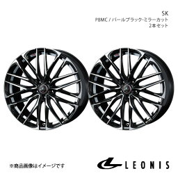 LEONIS/SK MAZDA6 GJ系 アルミホイール2本セット【20×8.5J 5-114.3 INSET45 PBMC】0038347×2