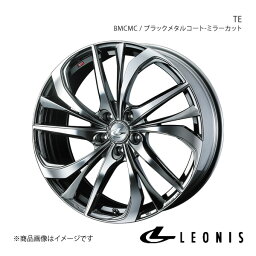 LEONIS/TE アルファード 20系 アルミホイール1本【20×8.5J 5-114.3 INSET35 BMCMC(ブラックメタルコート/ミラーカット)】0038796