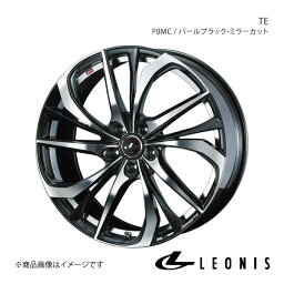 LEONIS/TE レガシィB4 BM系 アルミホイール1本【18×7.0J 5-100 INSET47 PBMC(パールブラック/ミラーカット)】0038774