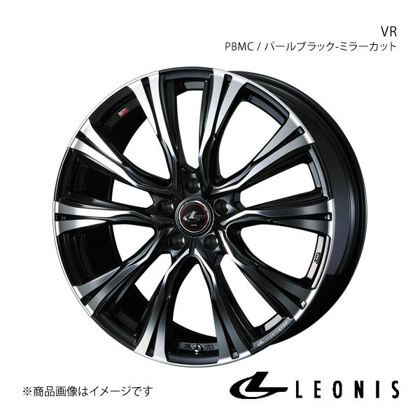 LEONIS/VR ギャランフォルティス CY4A アルミホイール1本【16×6.5J 5-114.3 INSET40 PBMC】0041231