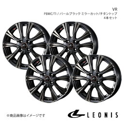 LEONIS/VR eKクロスEV B5AW アルミホイール4本セット【16×5.0J 4-100 INSET45 PBMC/TI】0041222×4