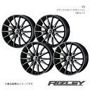 RiZLEY/VS フォレスター SK系 アルミホイール4本セット【17×7.0J5-114.3 INSET48 ブラックメタリックポリッシュ】0039428×4